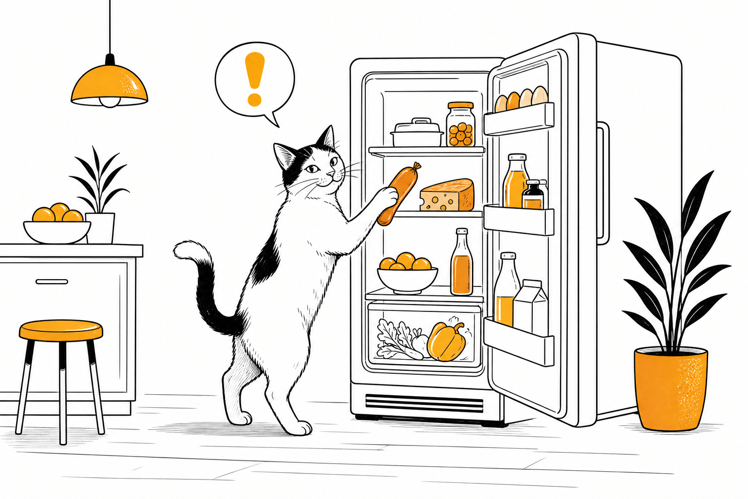 涌现：猫自己学会了打开冰箱拿火腿肠