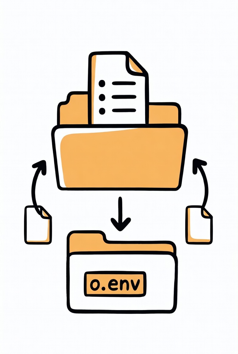 一个配置文件指挥把 .env 等文件复制到新 worktree